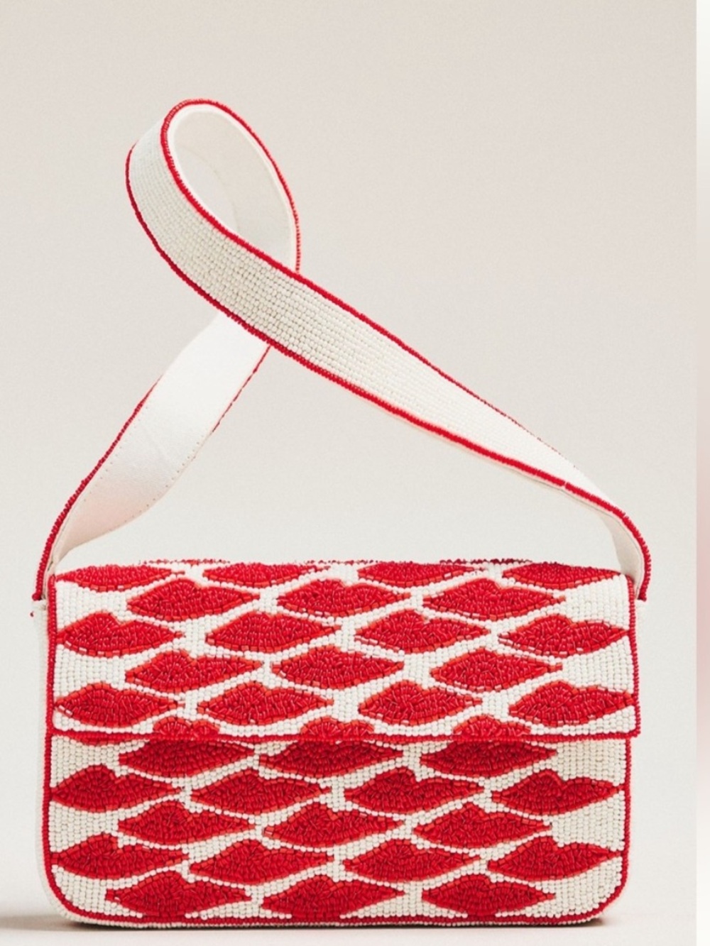 NEW. Anthropologie Fiona Beaded Bag. NWT
